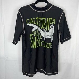 Cherokee Rash Guard Swim Shirt Short Sleeve Crewneck Pullover Protective Top